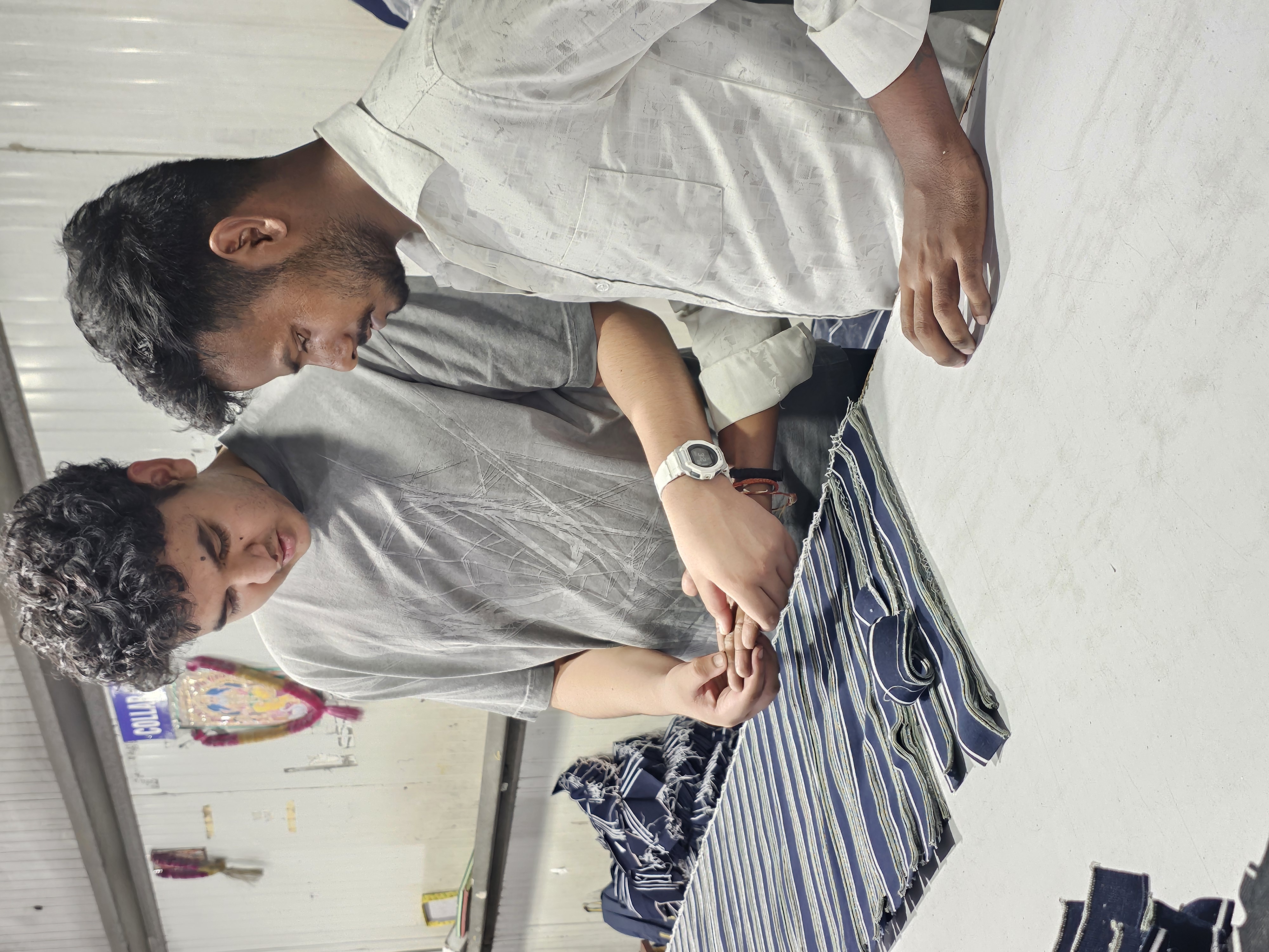 Examining threads with a worker