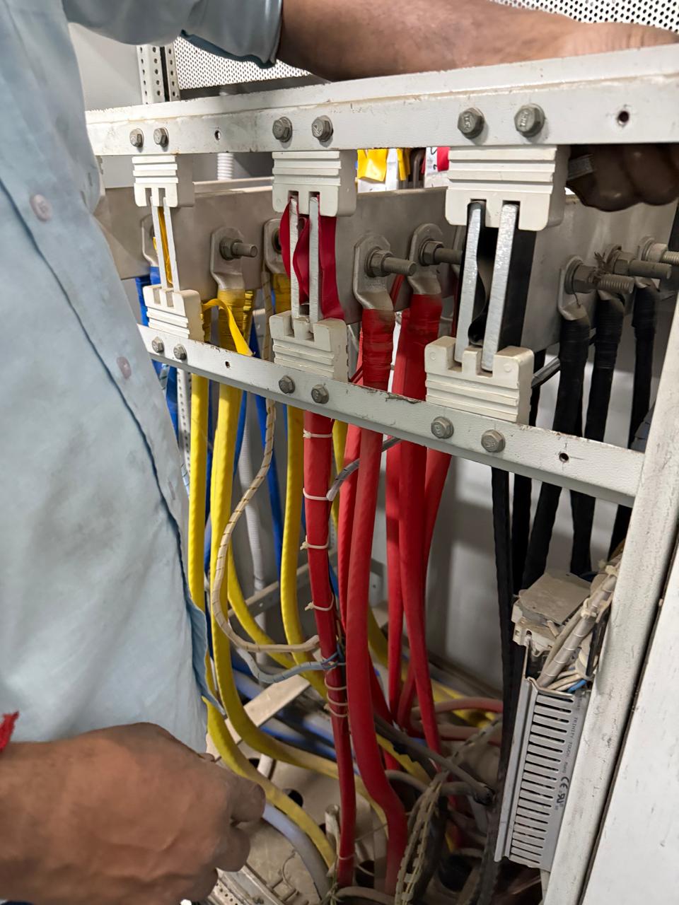 Fabricating the metering panel before commissioning